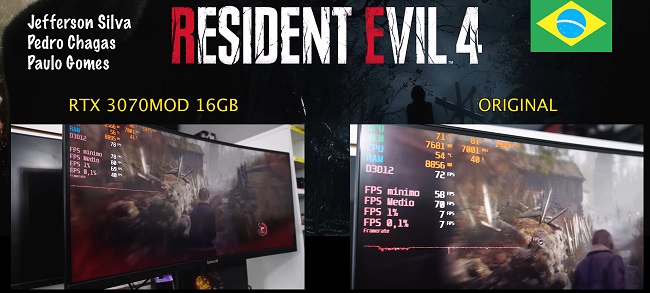 نسخه ماد شده RTX 4070 با ۱۶ گیگابایت حافظه VRAM