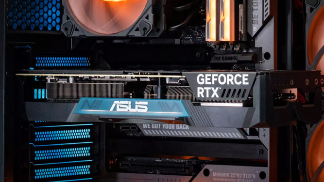 کارت گرافیک جدید GeForce RTX 4070 Megalodon ایسوس بدون کانکتور ۱۶ پین برق