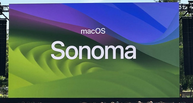 سیستم عامل مک او اس جدید به نام sonoma macOS 14