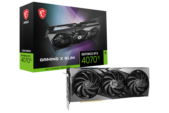GeForce RTX 4070 Ti Gaming X Slim