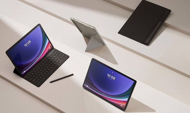 طراحی ظاهری و صفحه‌نمایش تبلت‌های سری Galaxy Tab S9