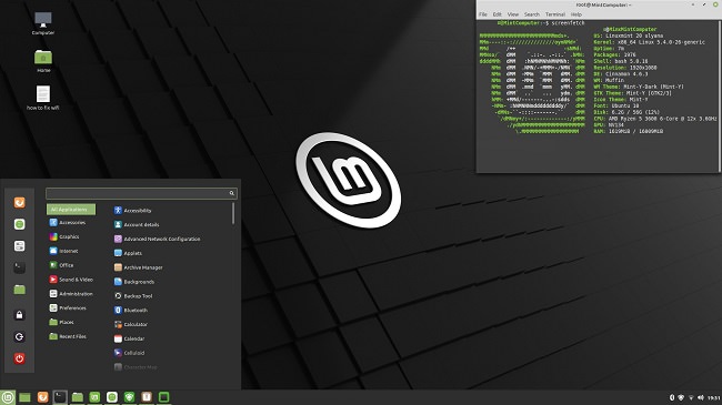 فرآیند مهاجرت linux