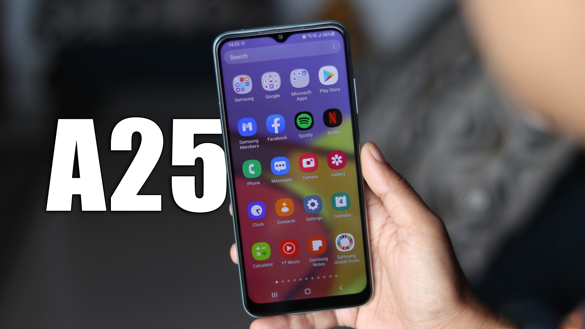 مشخصات فنی گوشی Galaxy A25 سامسونگ