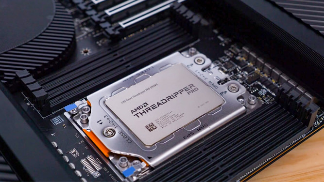 پردازنده Threadripper PRO 7975WX مشاهده شد
