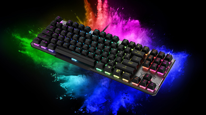 کیبورد جدید VIGOR GK50 Elite TKL شرکت MSI