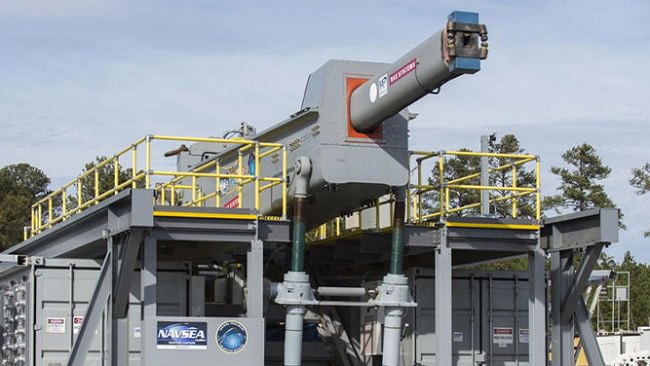 ساخت اسلحه Railgun توسط مهندسان نیروی دریایی چین