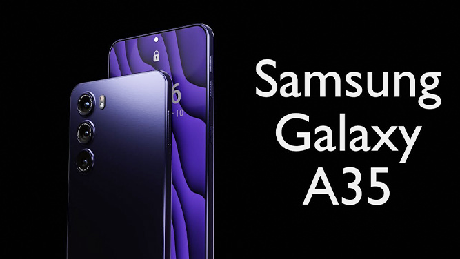 اولین تصاویر از گوشی Galaxy A35