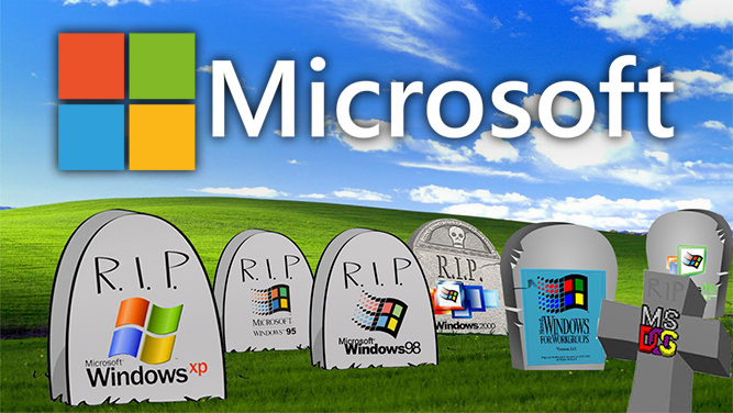 قبرستان مایکروسافت Microsoft Graveyard