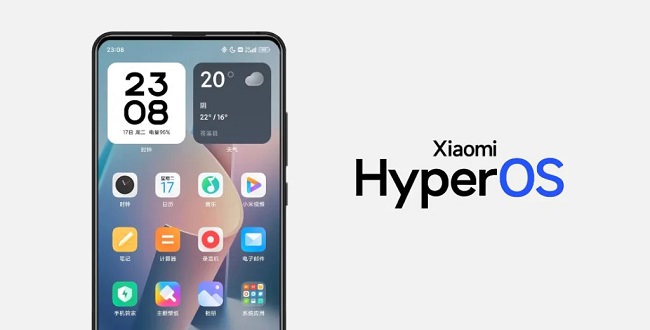 آپدیت رابط کاربری شیائومی HyperOS