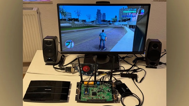 اجرای بازی GTA روی مودم