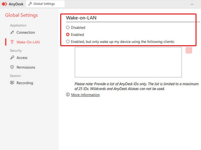 روشن كردن كامپيوتر از راه دور با anydesk