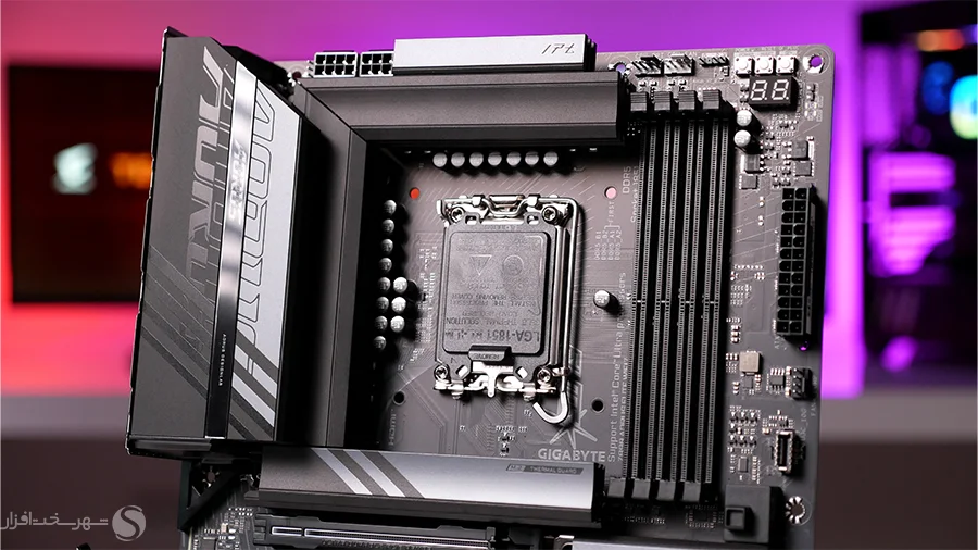 سیستم صوتی و شبکه مادربرد Z890 Aorus Elite