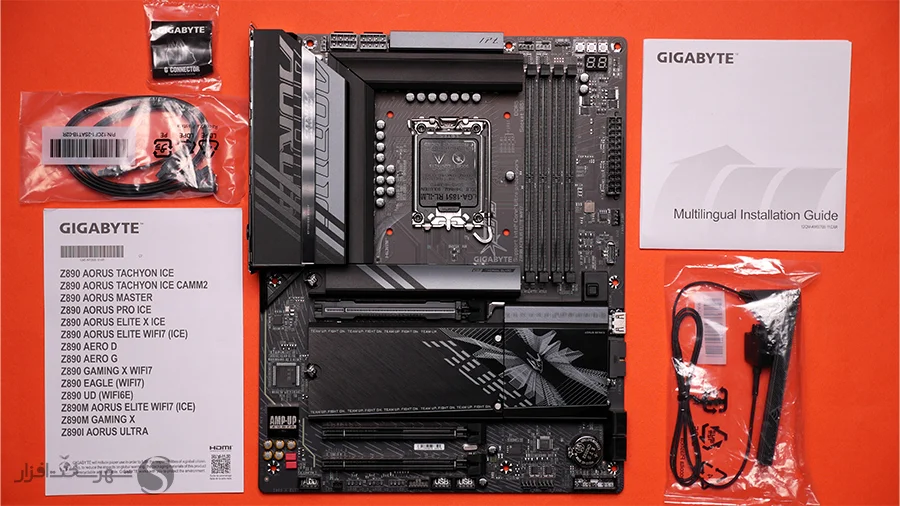 بررسی مادربرد Gigabyte Z890 Aorus Elite WiFi7