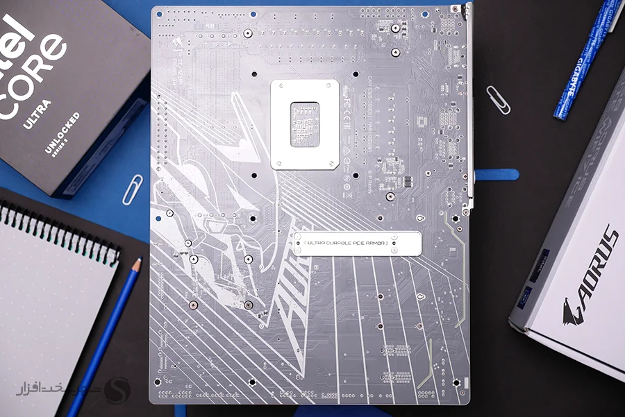 بررسی مادربرد گیگابایت B860 Aorus Elite WiFi7 ICE