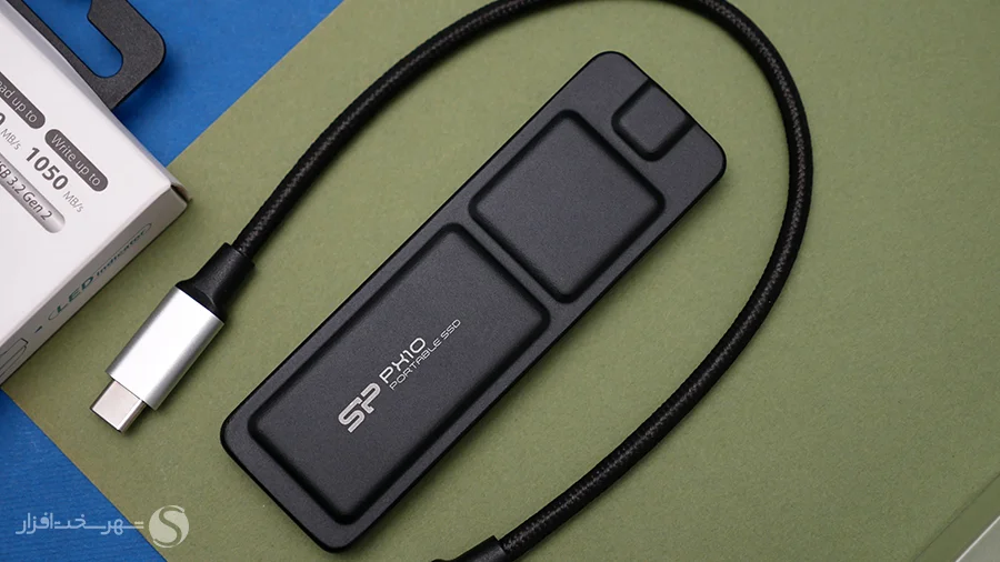 بررسی حافظه SSD اکسترنال Silicon Power PX10