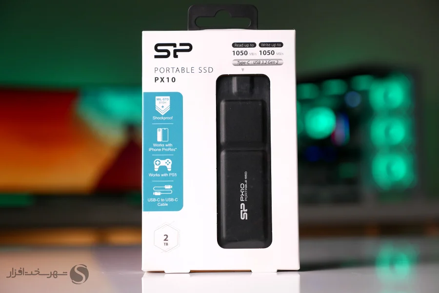 بررسی حافظه SSD اکسترنال Silicon Power PX10