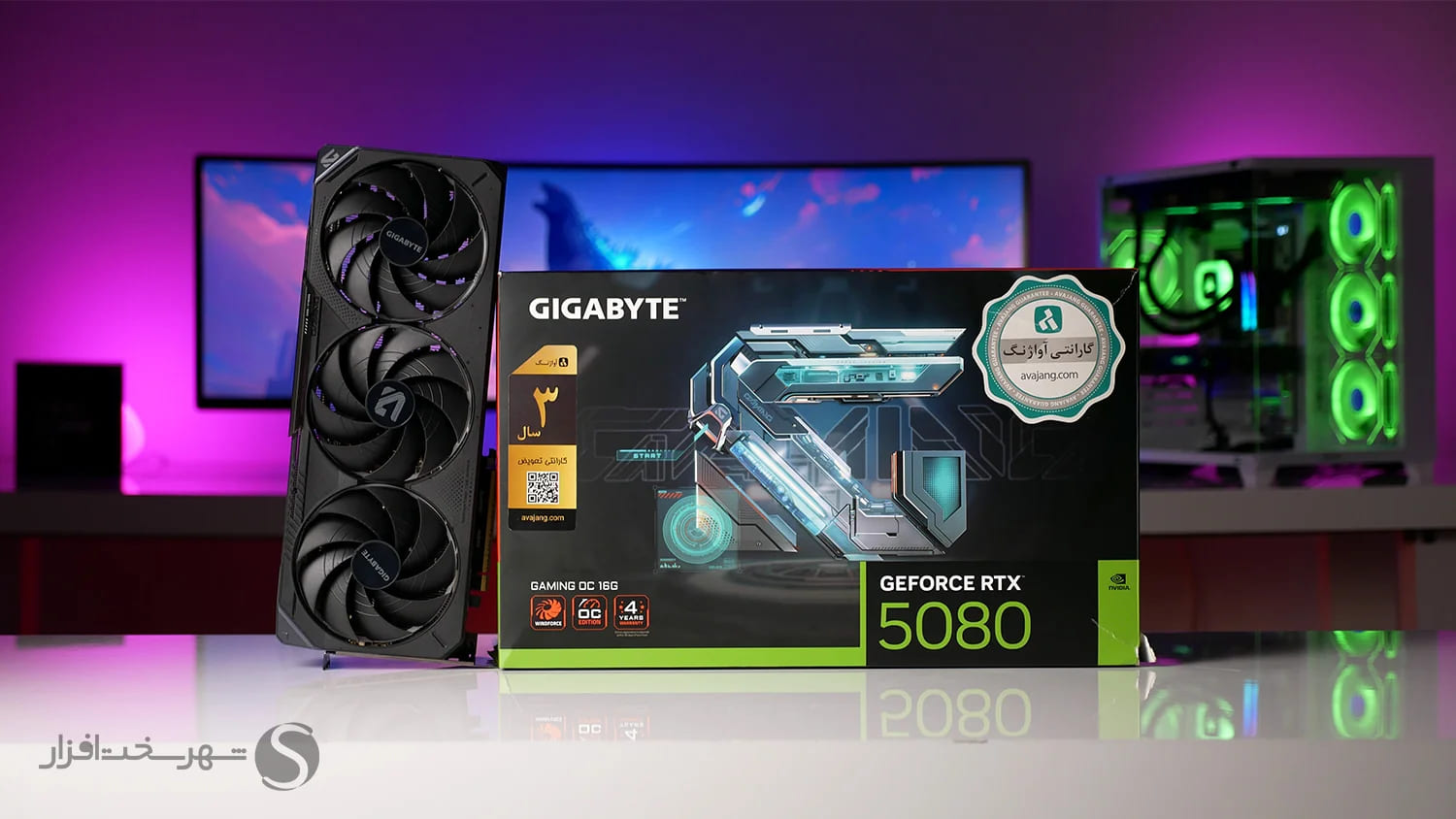 بررسی کارت گرافیک گیگابایت RTX 5080 Gaming OC