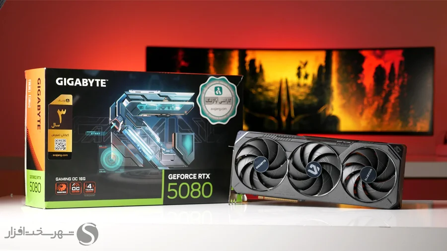 بررسی کارت گرافیک گیگابایت RTX 5080 Gaming OC