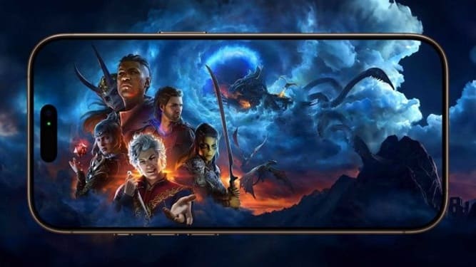 نسخه موبایل Baldur's Gate