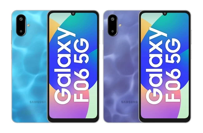 رنگ های Galaxy F06 5G