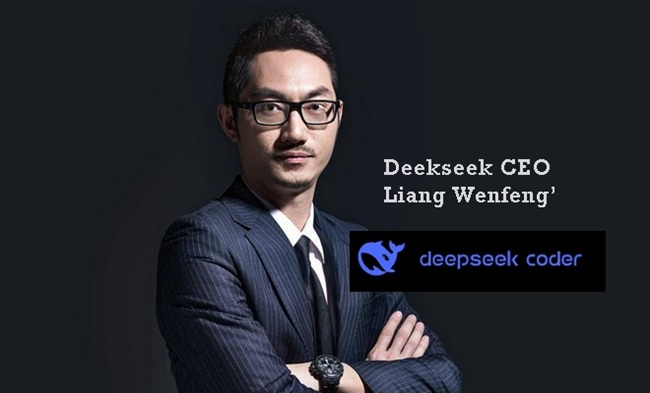 آقای لیانگ ونفنگ مدیر عامل دیپ سیک