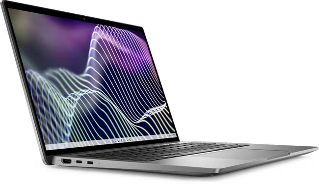 Latitude 7440 دو پورت USB-C و درگاه HDMI در سمت چپ دستگاه