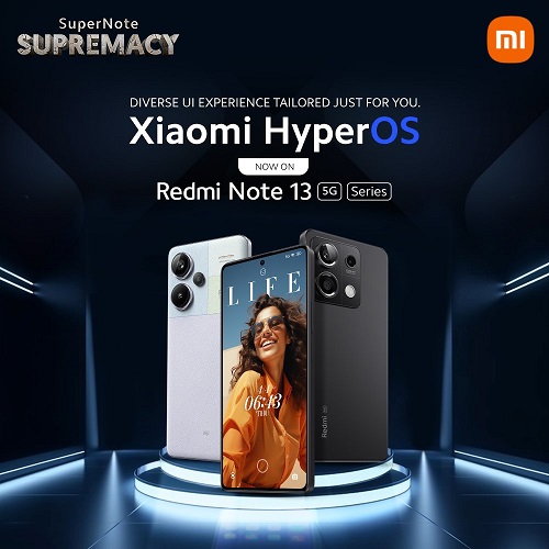 آپدیت HyperOS برای نوت 13