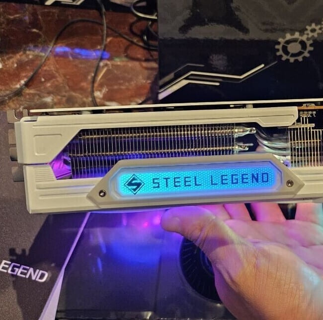 گرافیک Radeon RX 9070 XT Steel Legend