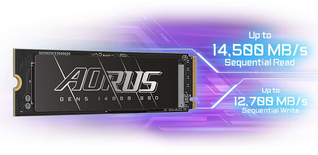  اس‌اس‌دی‌های AORUS 14000
