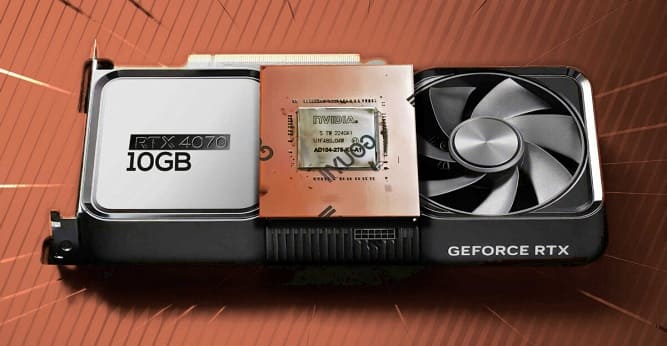  RTX 4070 10 گیگابایتی