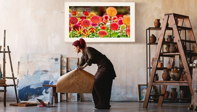 تلویزیون TCL NXTFrame TV