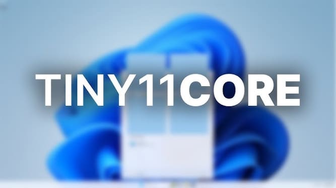 Tiny11 ویندوز 11