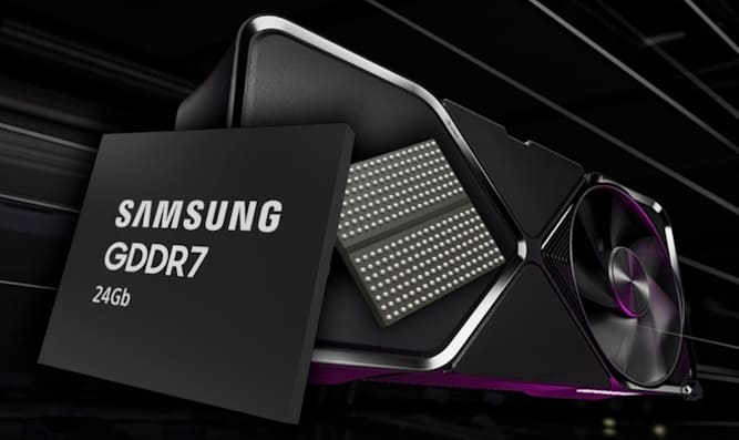 تراشه GDDR7 سامسونگ