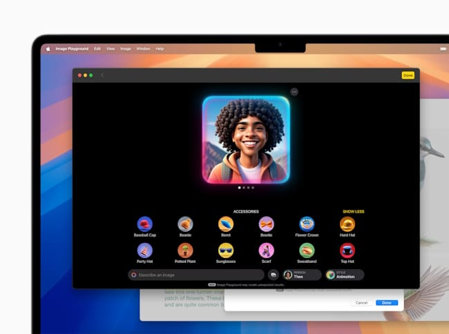 قابلیت پلی گراند iOS 18.2