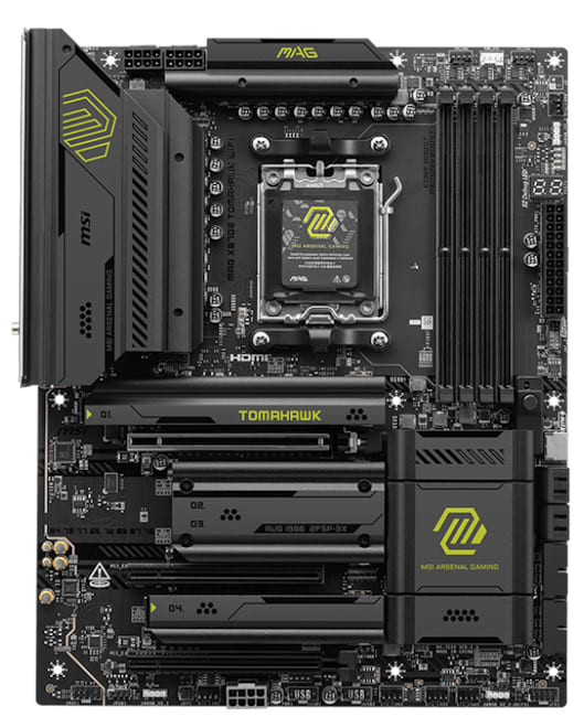 مادربرد MAG X870E TOMAHAWK WIFI