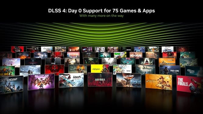 معرفی بازی های پشتیبان فناوری DLSS 4