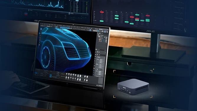 معرفی مینی پی سی ExpertCenter PN54 ایسوس