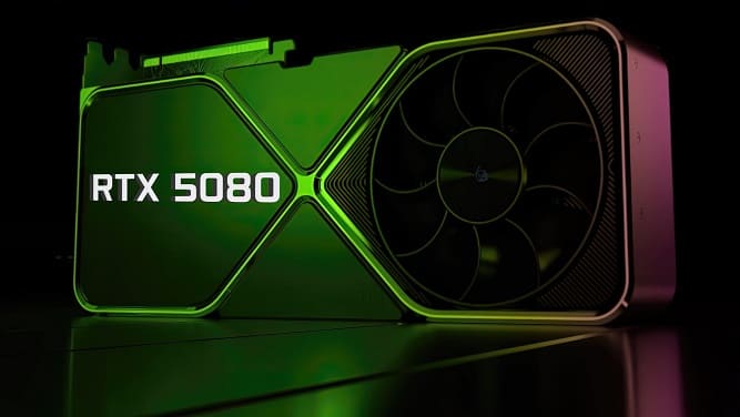 لو رفتن تصاویر کارت گرافیک RTX 5080 Gaming Trio OC Edition شرکت MSI
