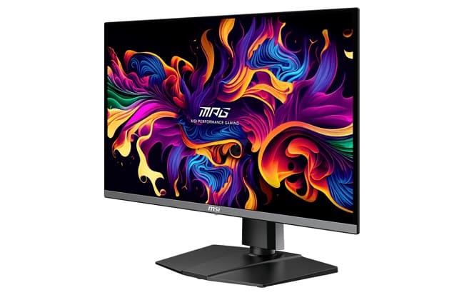 طراحی مانیتور MPG 272QR QD-OLED X50 شرکت MSI