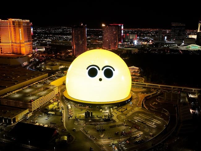 مشخصات نمایشگر Sphere لاس وگاس