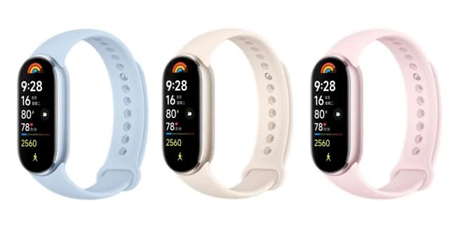 طراحی ظاهری ساعت  Mi Band 9 شیائومی