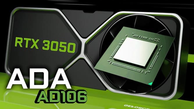 مشخصات کارت گرافیک RTX 3050 A