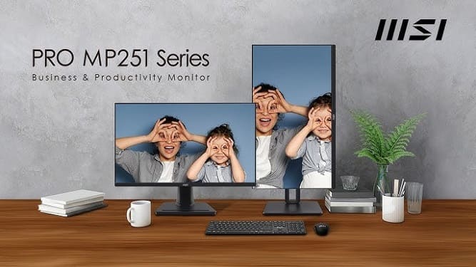 نمایشگرهای PRO MP251 E2 و PRO MP252 E2 MSI