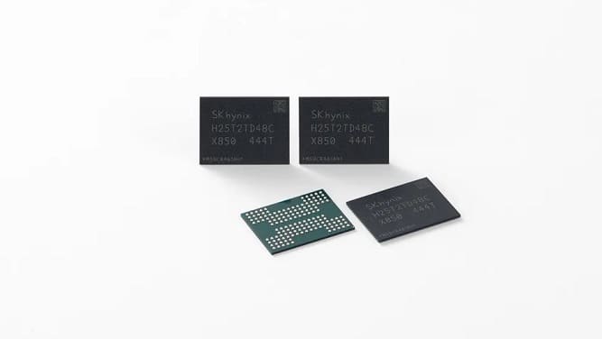 تراشه حافظه 321 لایه شرکت SK hynix