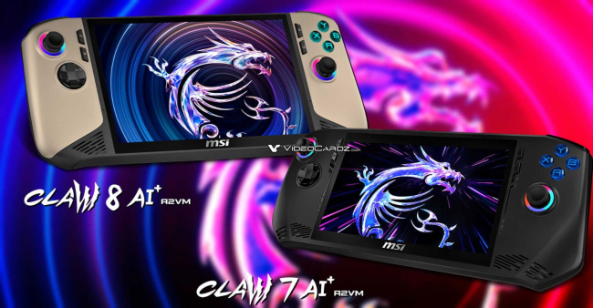 MSI Claw 8 AI+
