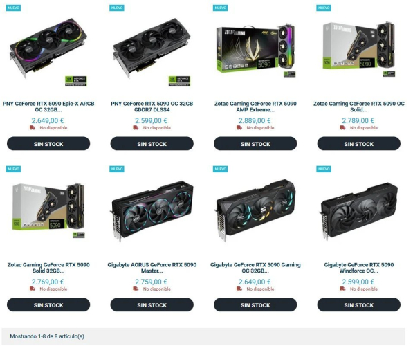عملکرد RTX 5090 و RTX 5080