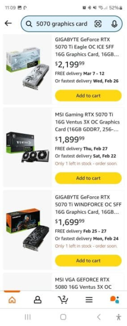 کارت گرافیک NVIDIA GeForce RTX 5070 Ti