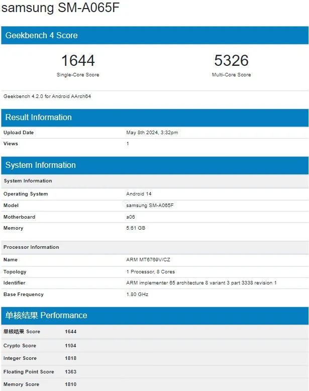 جدیدترین گوشی اقتصادی سامسونگ یعنی Galaxy A06