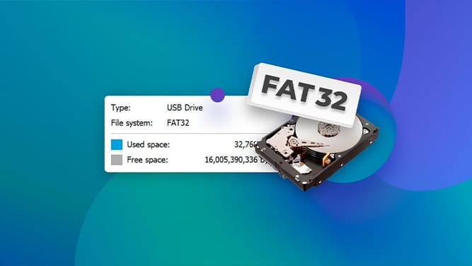 فرمت FAT32