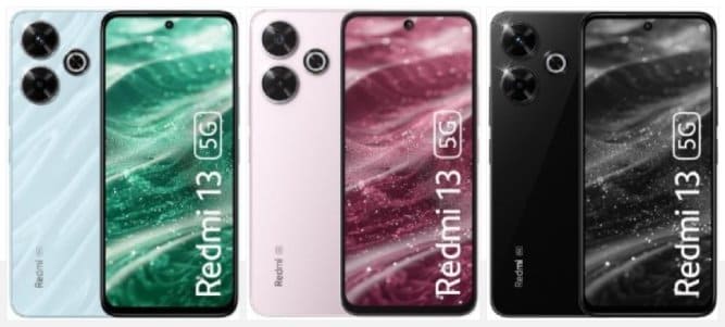 رنگبندی گوشی Redmi 13 5G